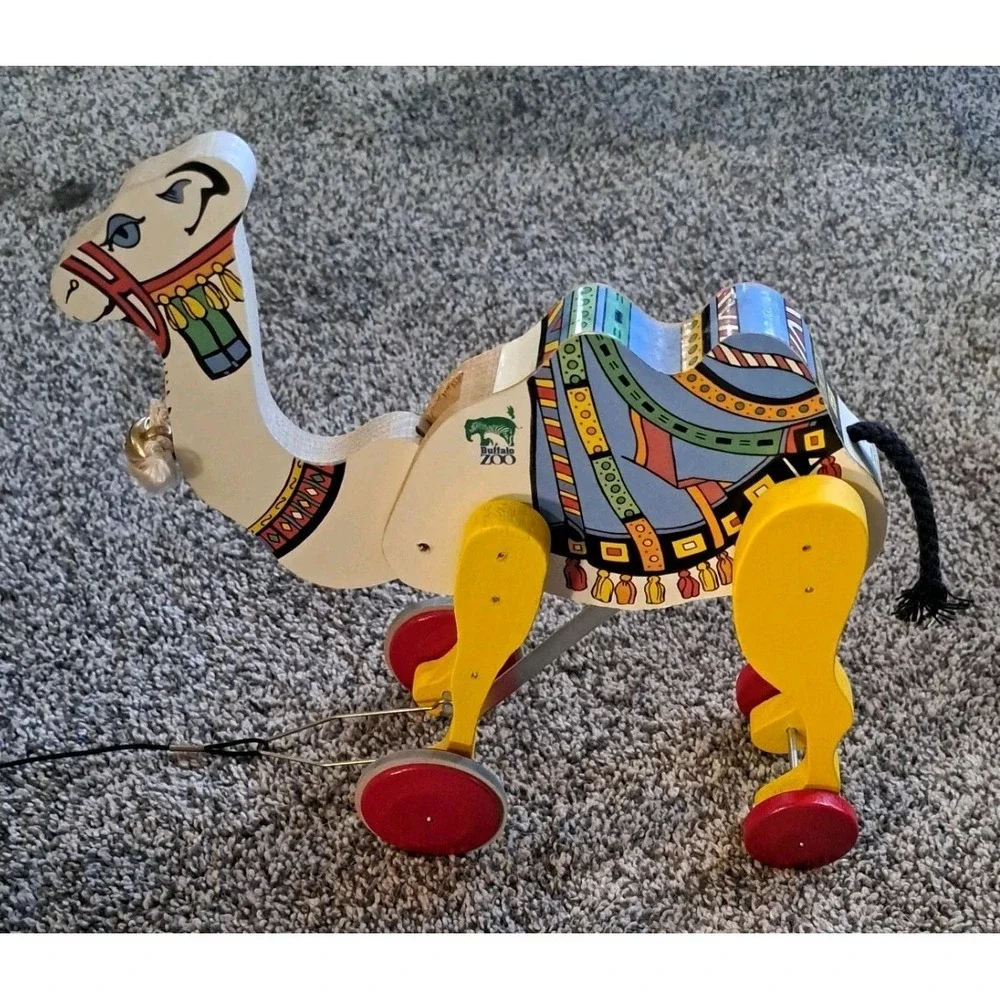 Fisher Price Toy Town Buffalo Zoo Pebbles the Camel Limited Edition TOYFEST1999